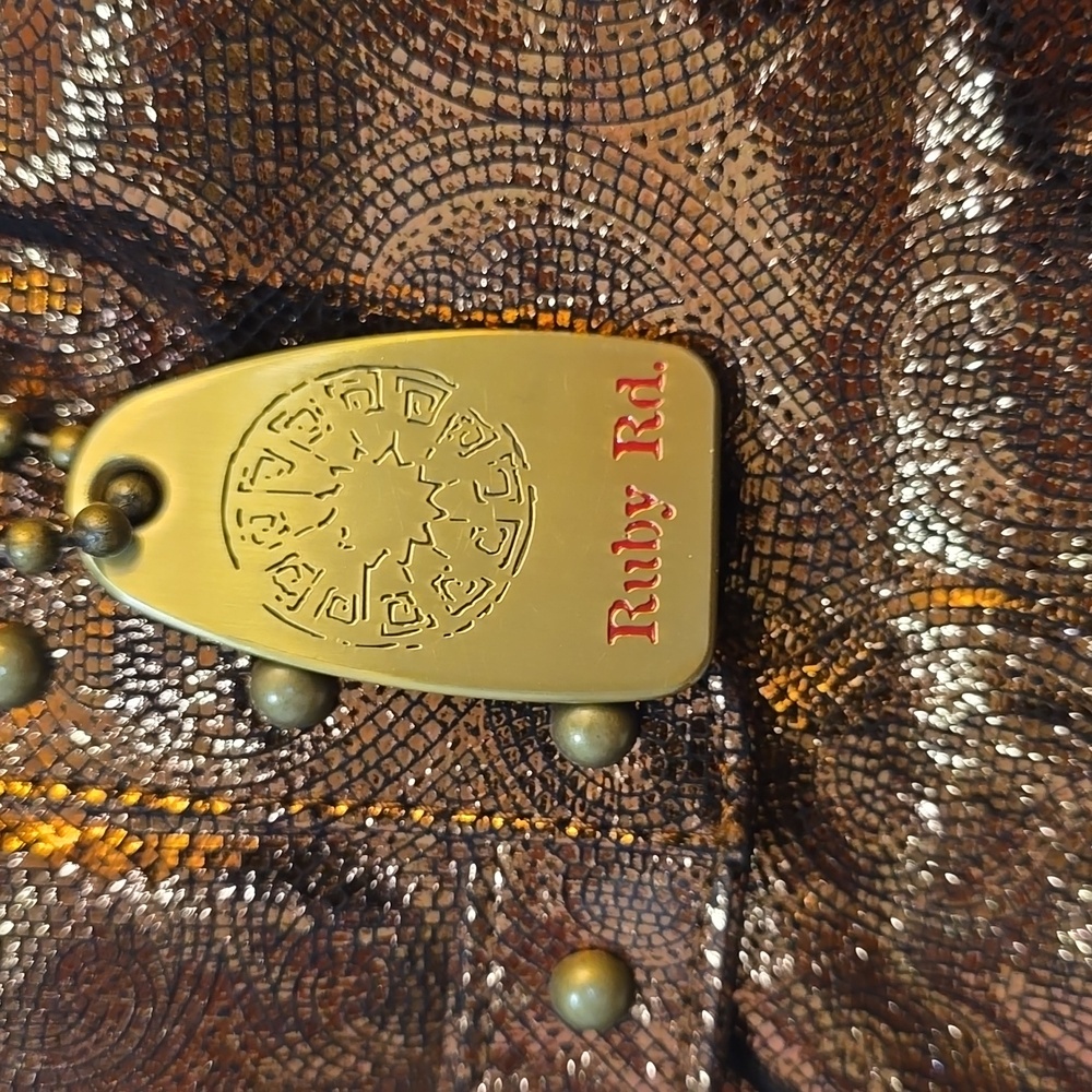 Ruby Rd. Shimmering Bronze Shoulder Bag - Picture 2 of 4